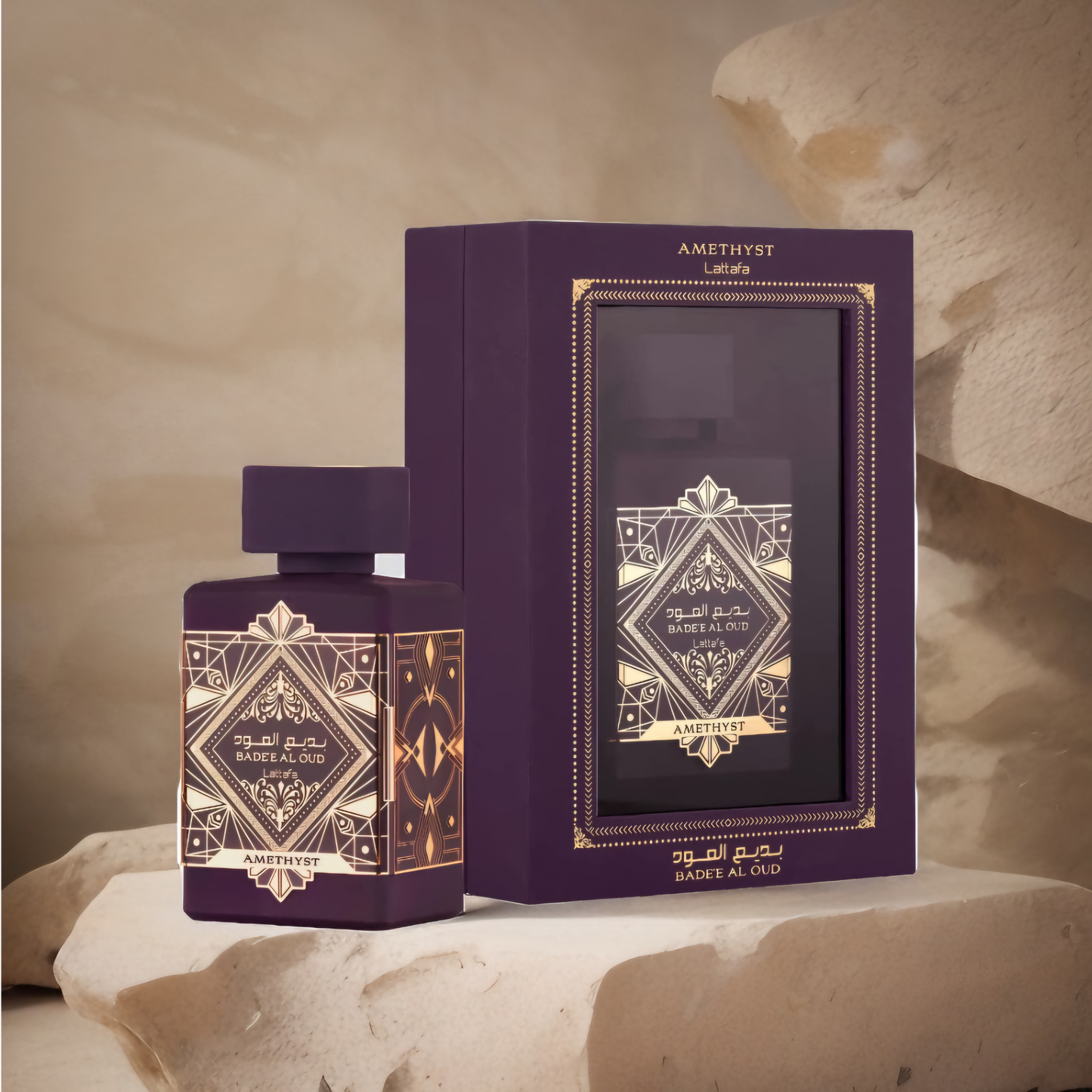 Badee Al Oud Amethyst 100ml Lattafa  - A Luxury Fragrance For Men And Women