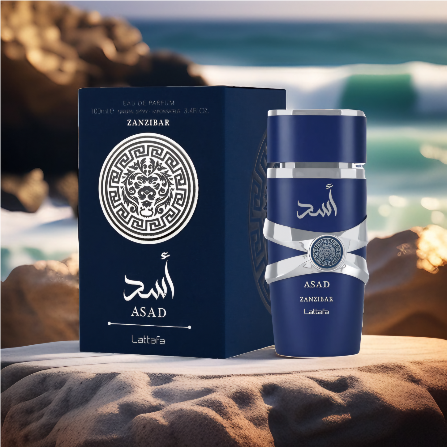 Asad Zanzibar 100ml Lattafa - A Charming Perfume For Men