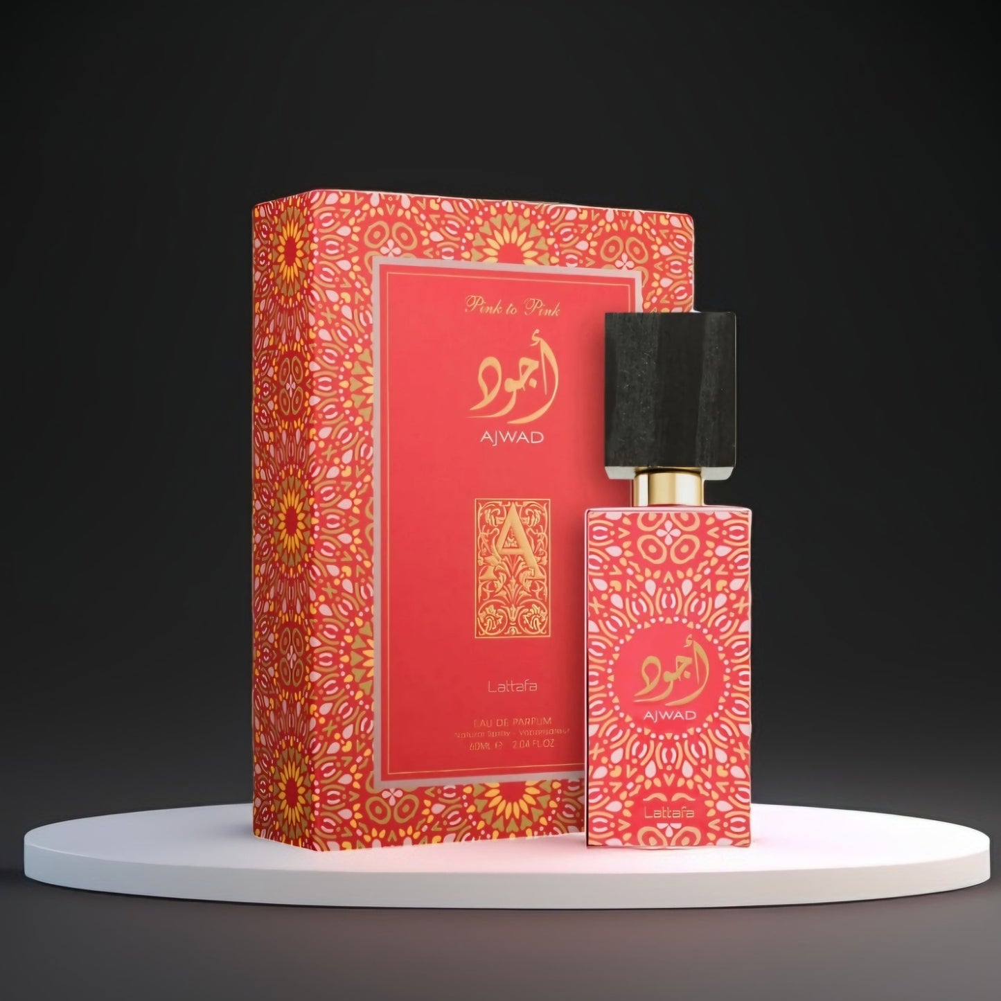 Ajwad Pink To Pink 60ml Lattafa - A Charming Perfume For Men And Women