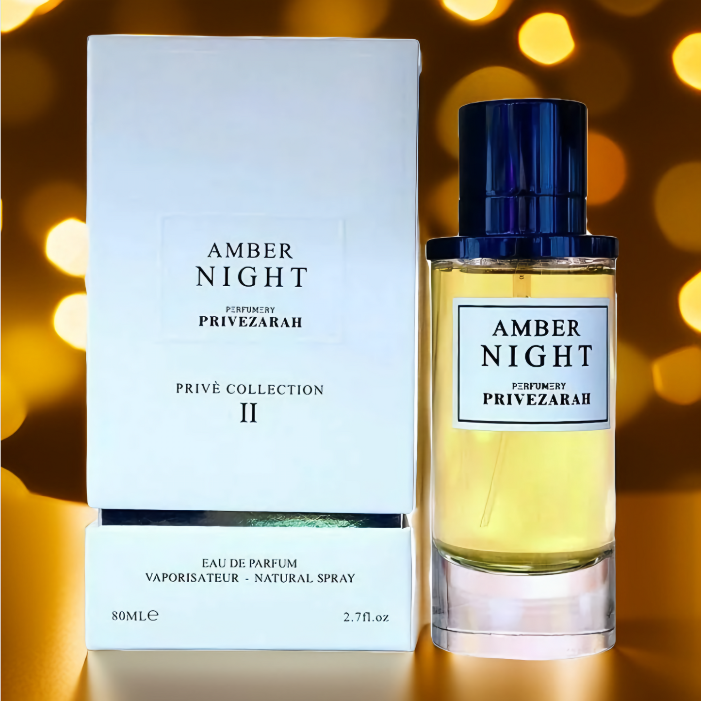 Amber Night 80ml Privezarah Collection - A Charming Fragrance For Men And Women