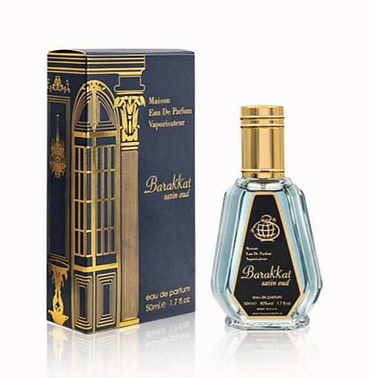 Barakkat Satin Oud 50ml Fragranceworld - Perfume For Men