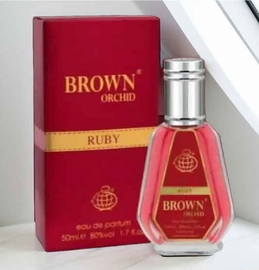 Brown Orchid Ruby 50ml Fragranceworld - Perfume For Women