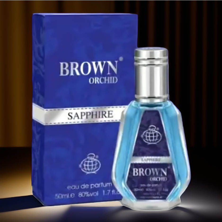 Brown Orchid Sapphire 50ml Fragranceworld - Perfume For Men