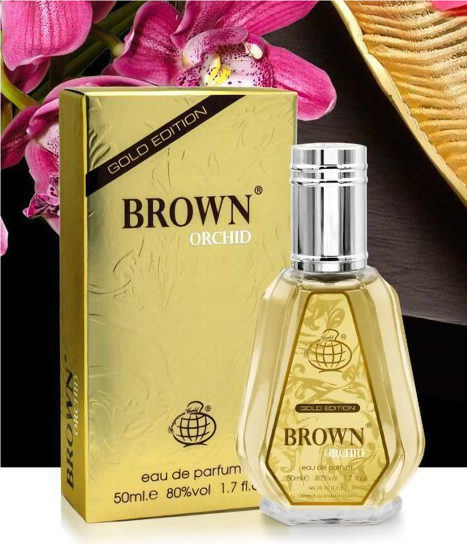 Brown Orchid Gold 50ml Fragranceworld - Perfume For Men And Women