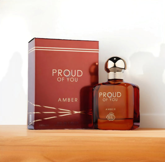 Proud Of You Amber 100ml Fragrance World- A Captivating Unisex Perfume