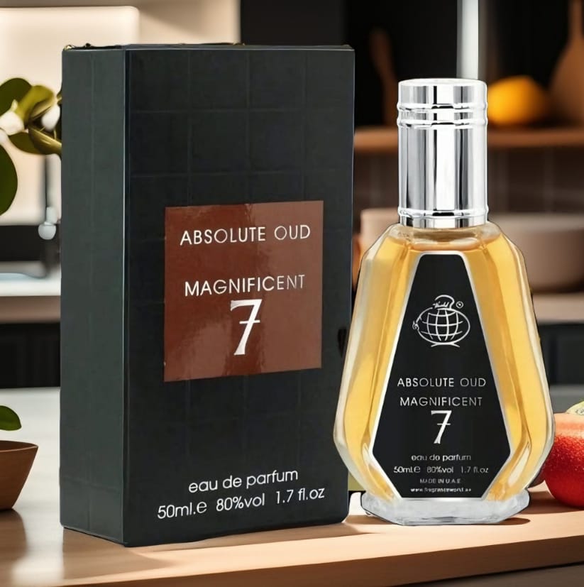 Absolute Oud Magnificent 7 50ml Fragranceworld - A Charming Fragrance For Men And Women