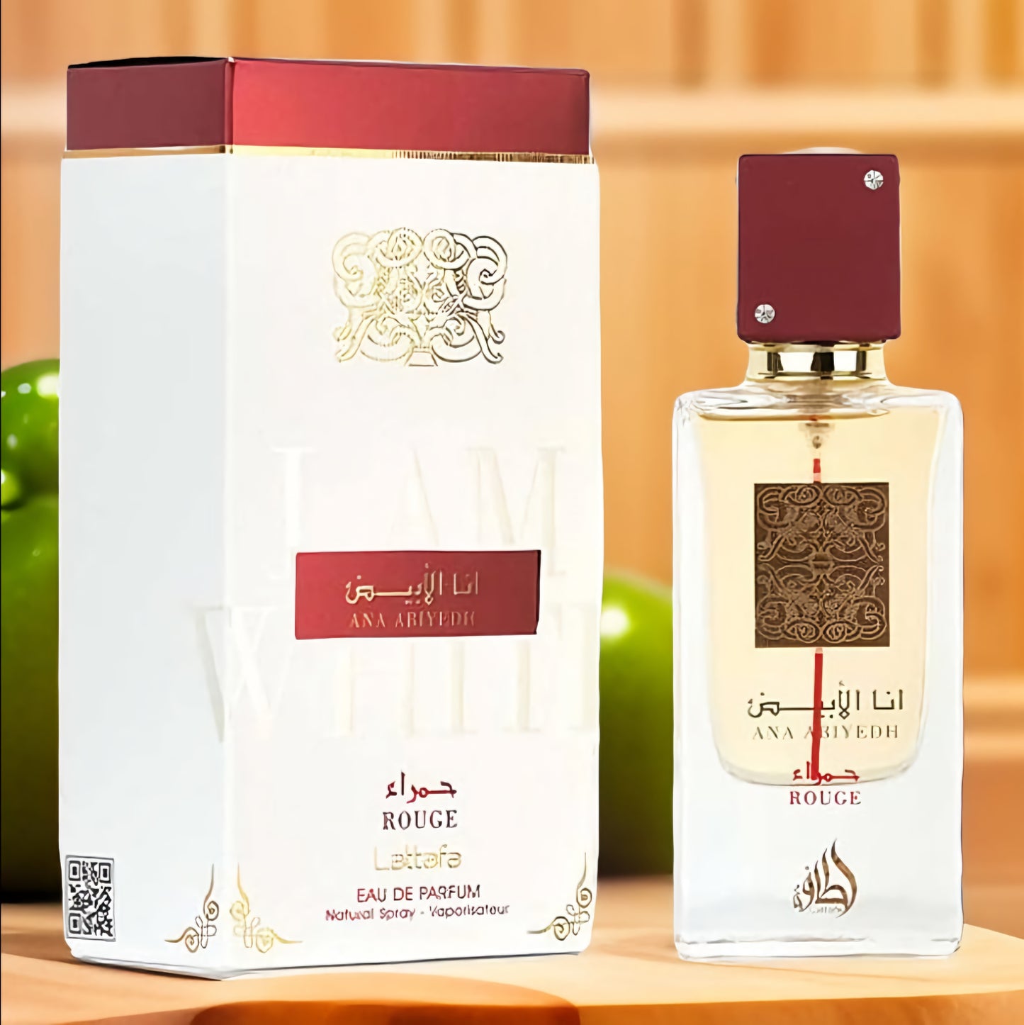 Ana Abiyedh Rouge 60ml Lattafa  - A Charming Fragrance For Men And Women