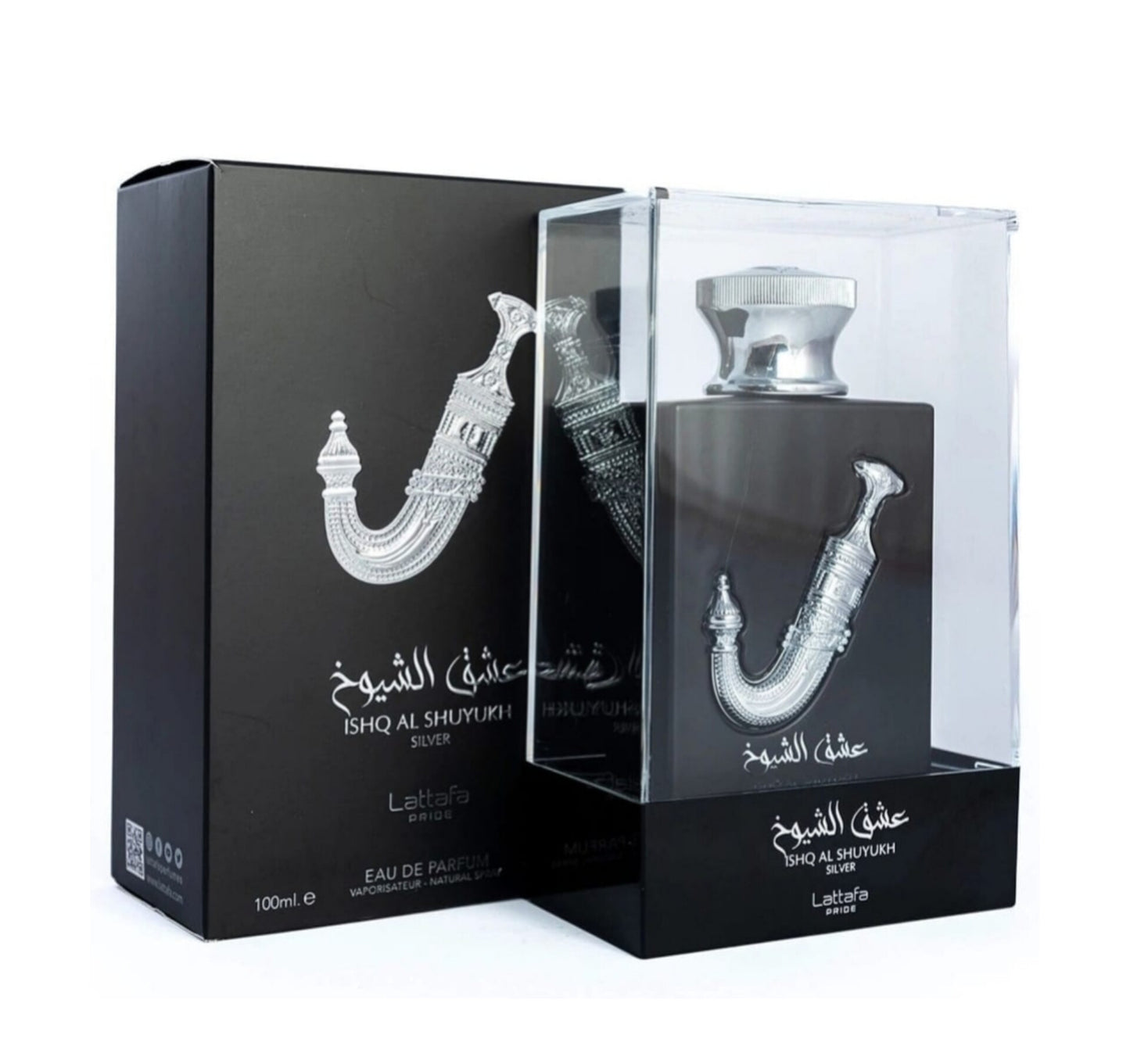 Ishq Al Shuyukh Silver 100ml Lattafa Pride - Top Perfume For Men And Women