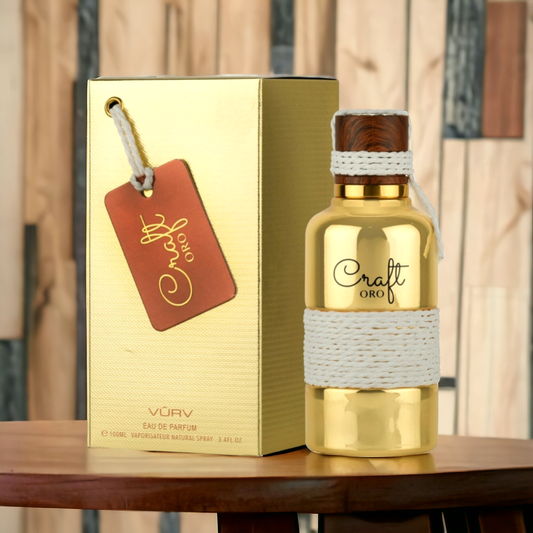 Craft Oro 100ml Vurv Lattafa - Perfume For Men And Women