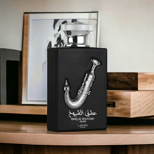 Ishq Al Shuyukh Silver 100ml Lattafa Pride - Top Perfume For Men And Women