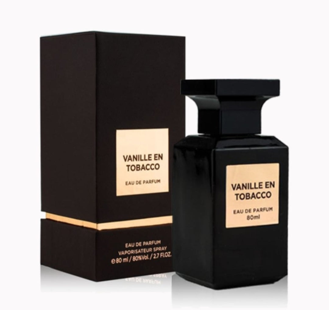 Vanille En Tobacco 80ml Fragranceworld - Perfume For Men And Women