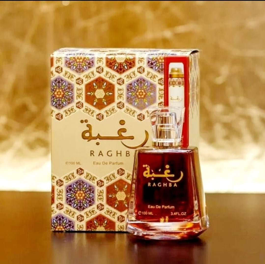 Raghba 100ml Lattafa - Perfume For Men And Women