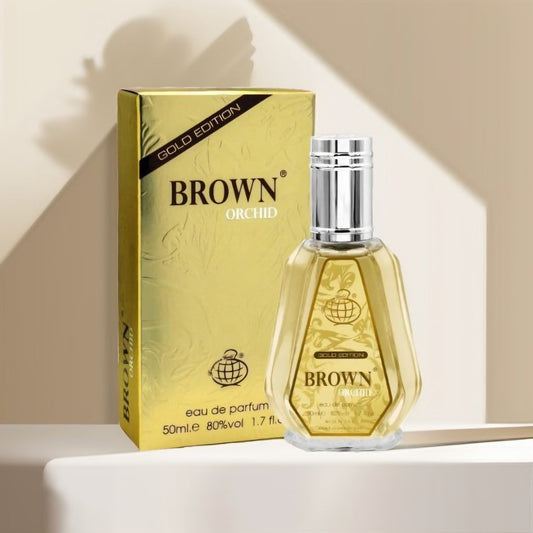 Brown Orchid Gold 50ml Fragranceworld - Perfume For Men And Women