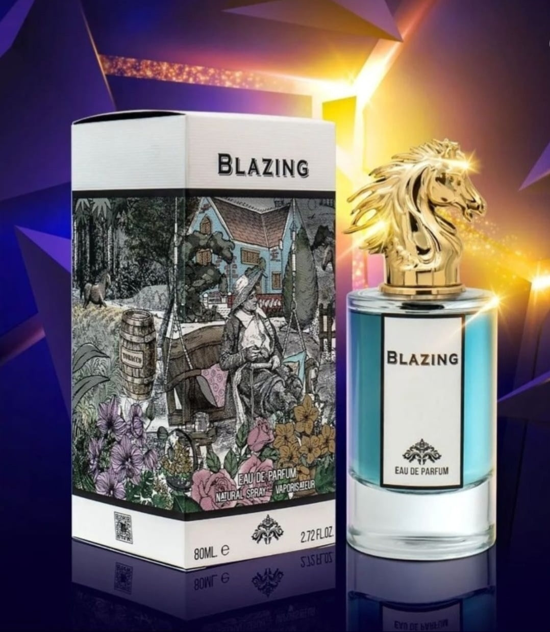 Blazing 80ml Fragranceworld - Perfume For Men And Women