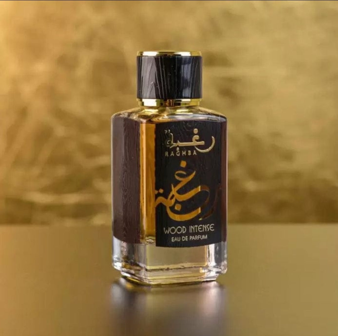 Raghba Wood Intense 100ml Lattafa - Perfume For Men And Women