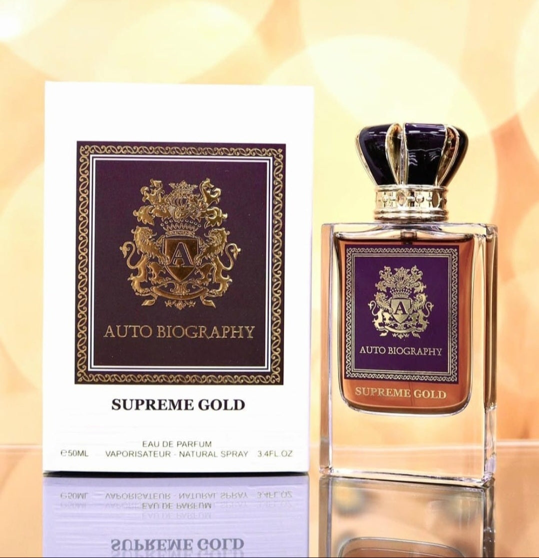 Supreme Gold 50ml AutoBiography - Perfume For Men And Women