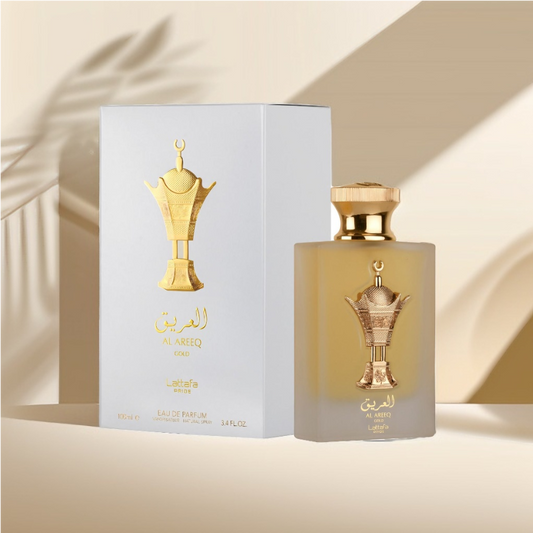 Al Areeq Gold 100ml Lattafa Pride - A Charming Perfume For Men And Women