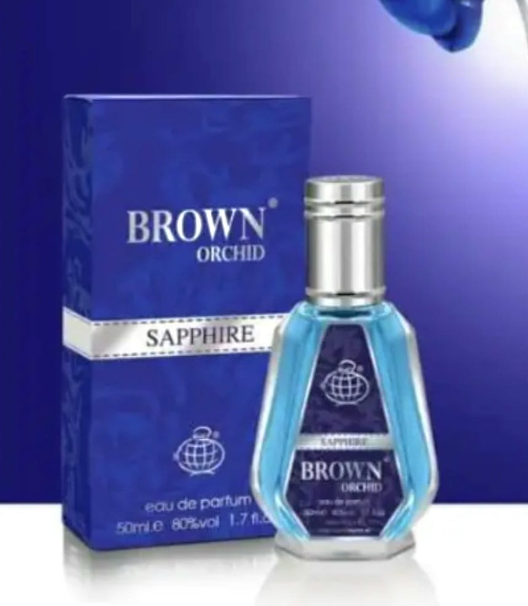 Brown Orchid Sapphire 50ml Fragranceworld - Perfume For Men