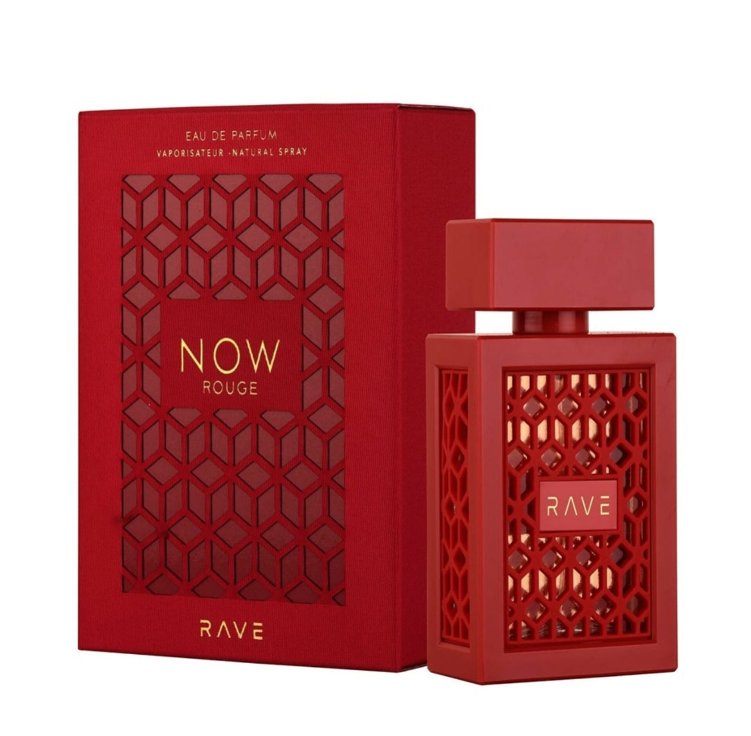 Rave Now Rouge 100ml Lattafa - Perfume For Men And Women