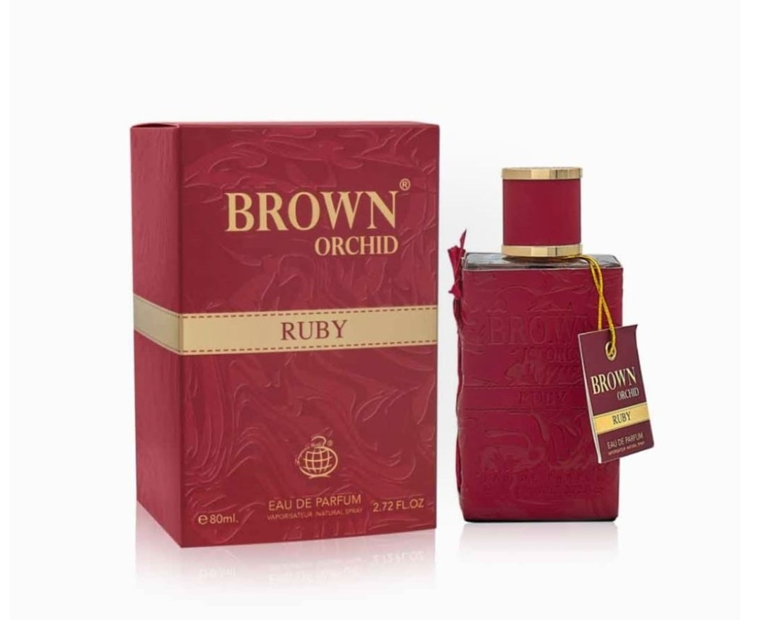 Brown Orchid Ruby 80ml Fragranceworld - Perfume For Women