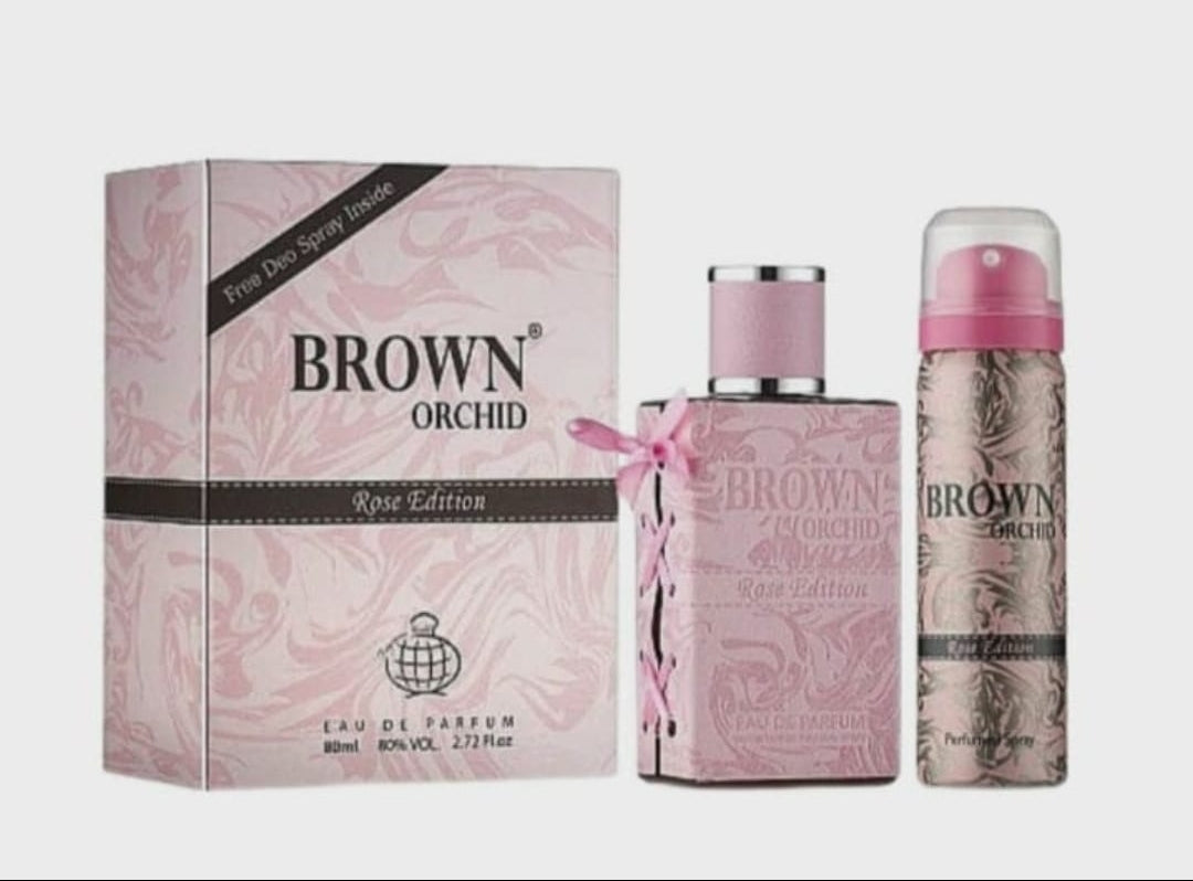 Brown Orchid Rose Edition 80ml Fragranceworld - Perfume For Women