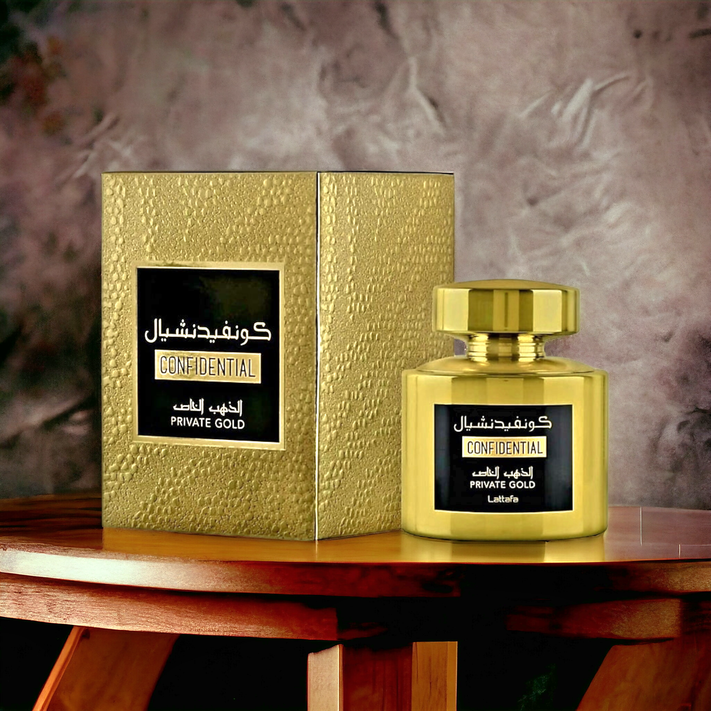 Confidential Private Gold 100ml Lattafa - Perfume For Men