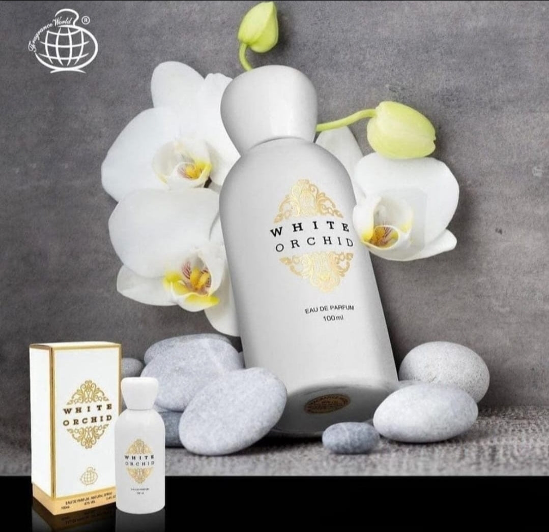 White Orchid 100ml by Fragrance World - Perfume for Men and Women