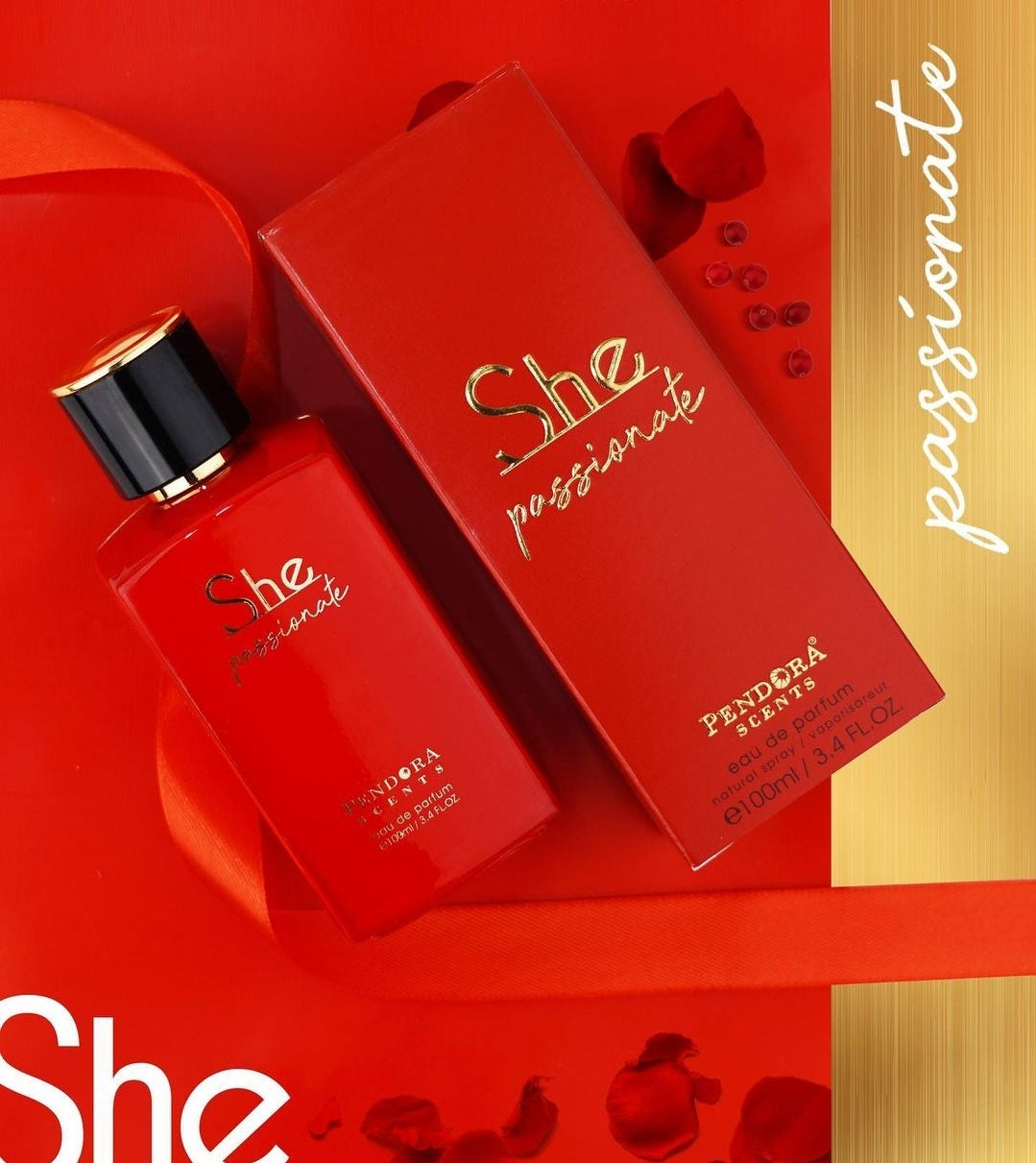 She Passionate 100ml Pendora Scents - Perfume For Women