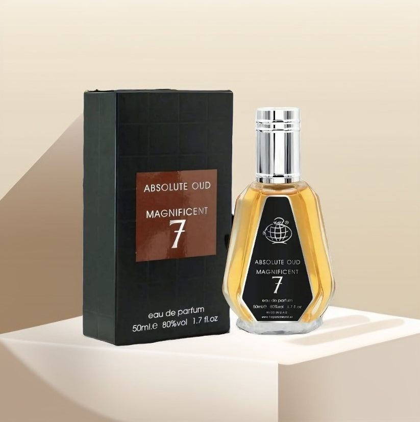 Absolute Oud Magnificent 7 50ml Fragranceworld - A Charming Fragrance For Men And Women