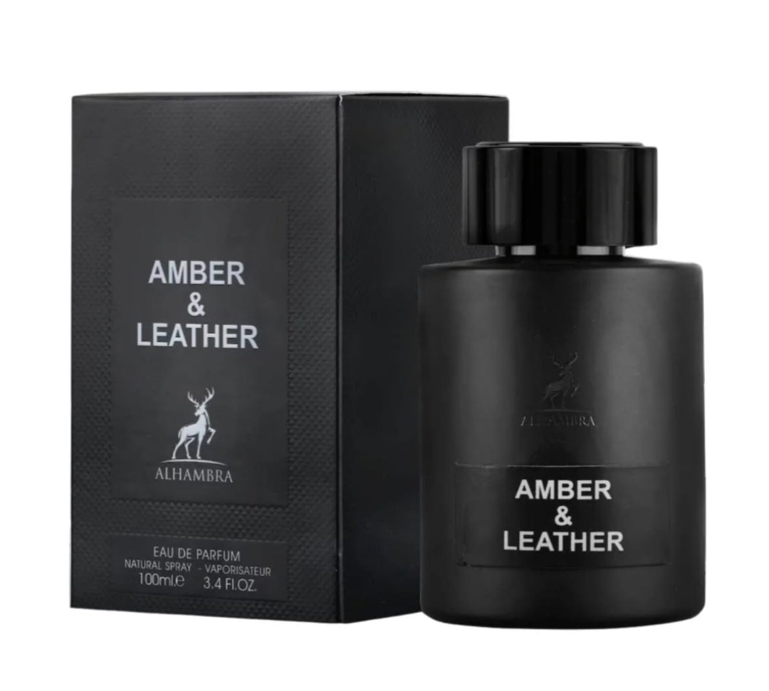 Amber & Leather 100ml Maison Alhambra - A Charming Fragrance For Men