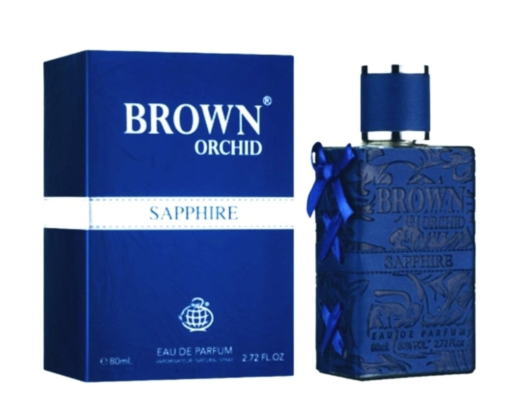 Brown Orchid Sapphire 80ml Fragranceworld - Perfume For Men