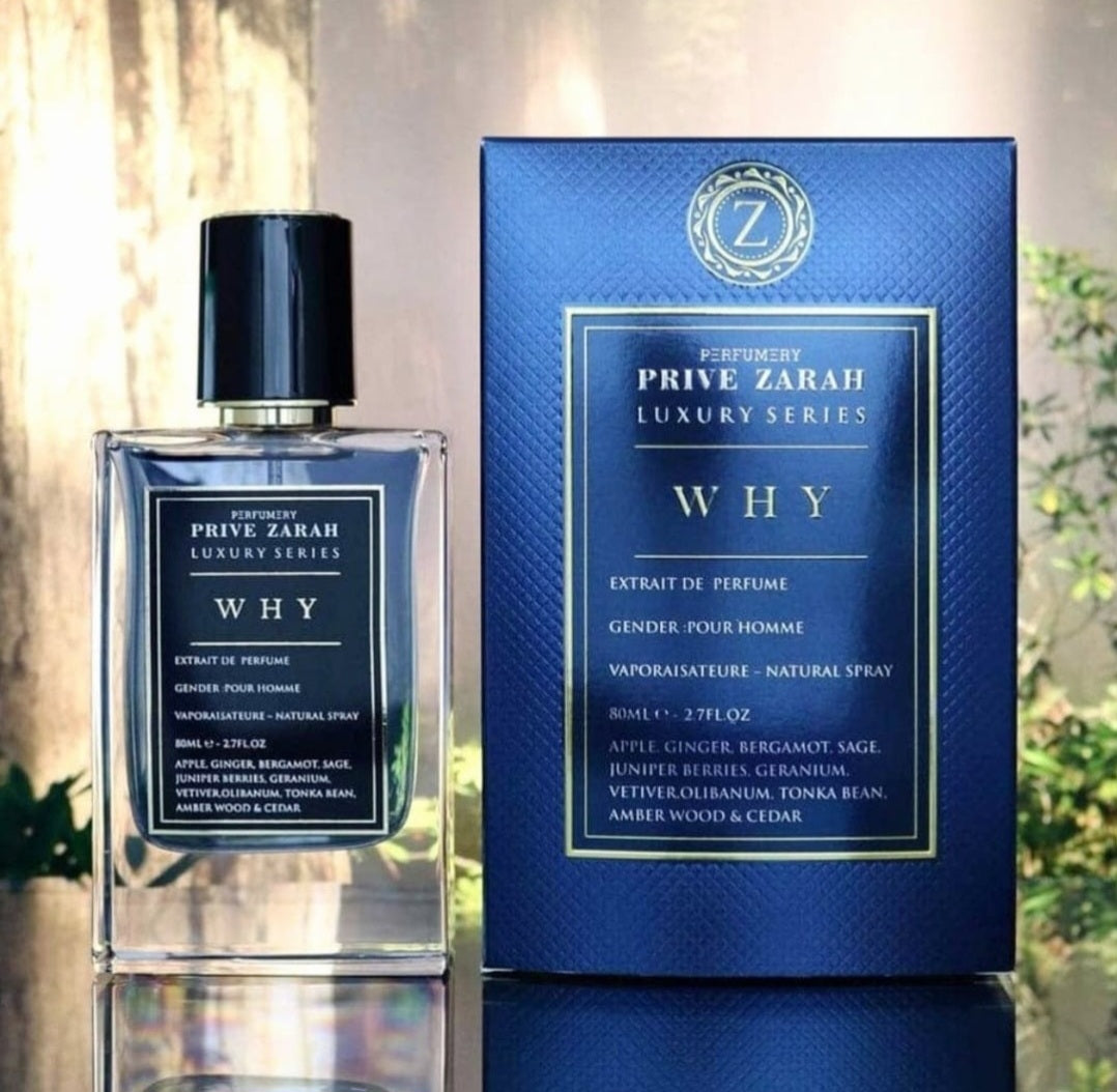 Why 80ml Privezarah Collection - Perfume For Men