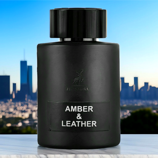 Amber & Leather 100ml Maison Alhambra - A Charming Fragrance For Men