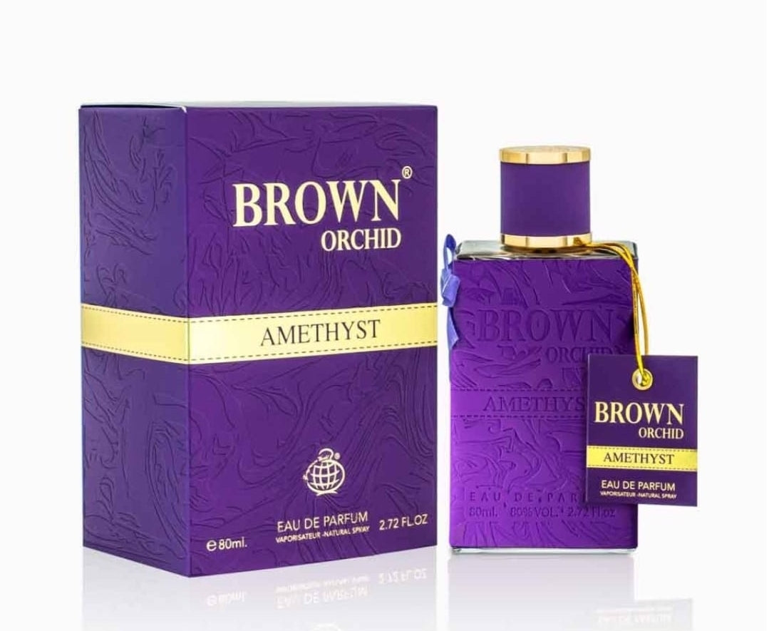 Brown Orchid Amethyst 80ml Fragranceworld - Perfume For Women