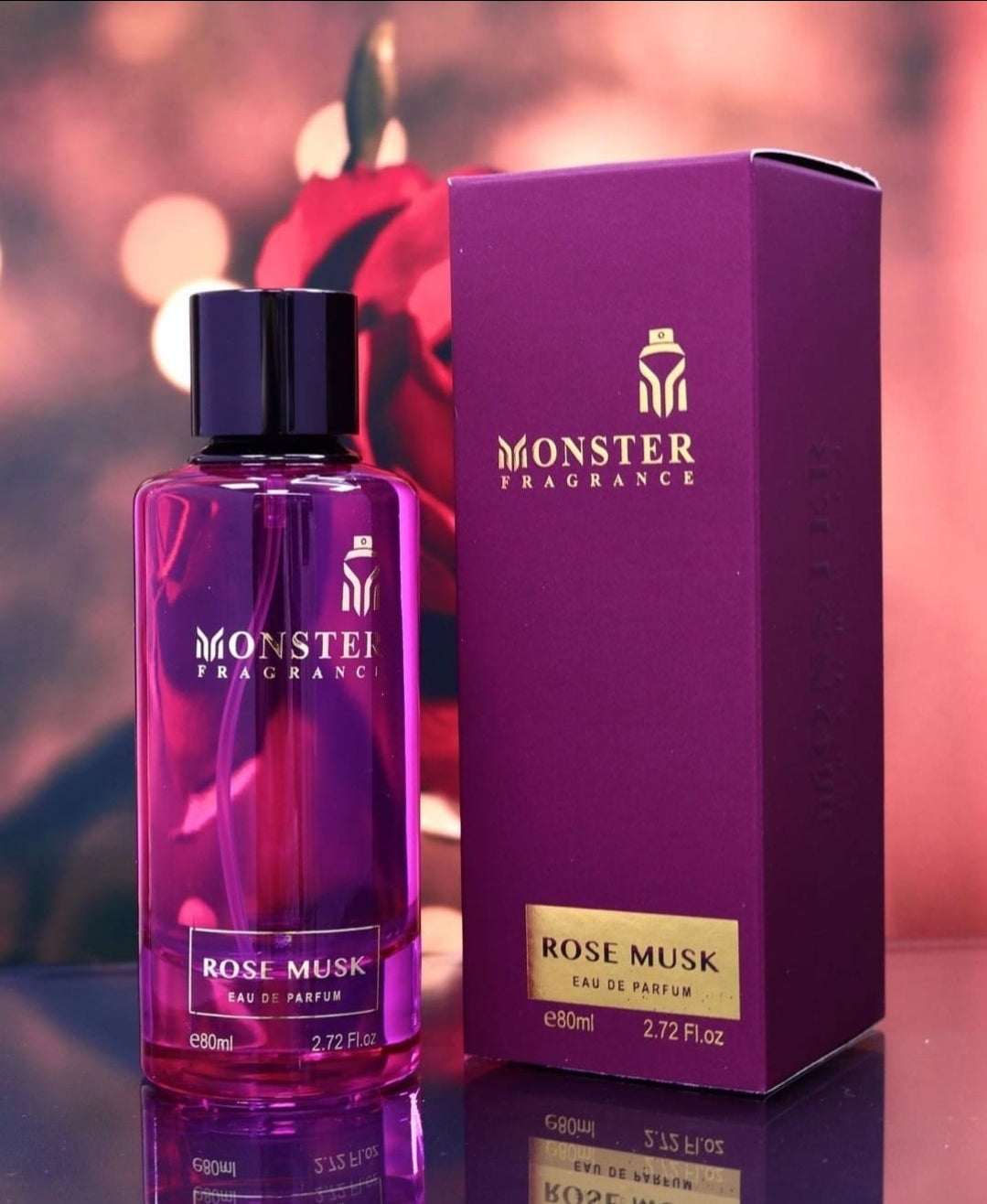 Rose Musk 80ml Monster Fragrance - Perfume For Women