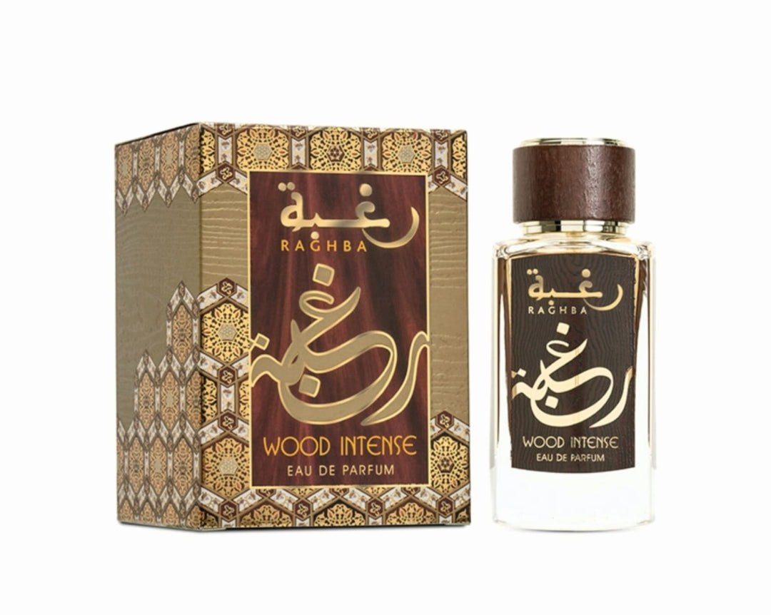 Raghba Wood Intense 100ml Lattafa - Perfume For Men And Women