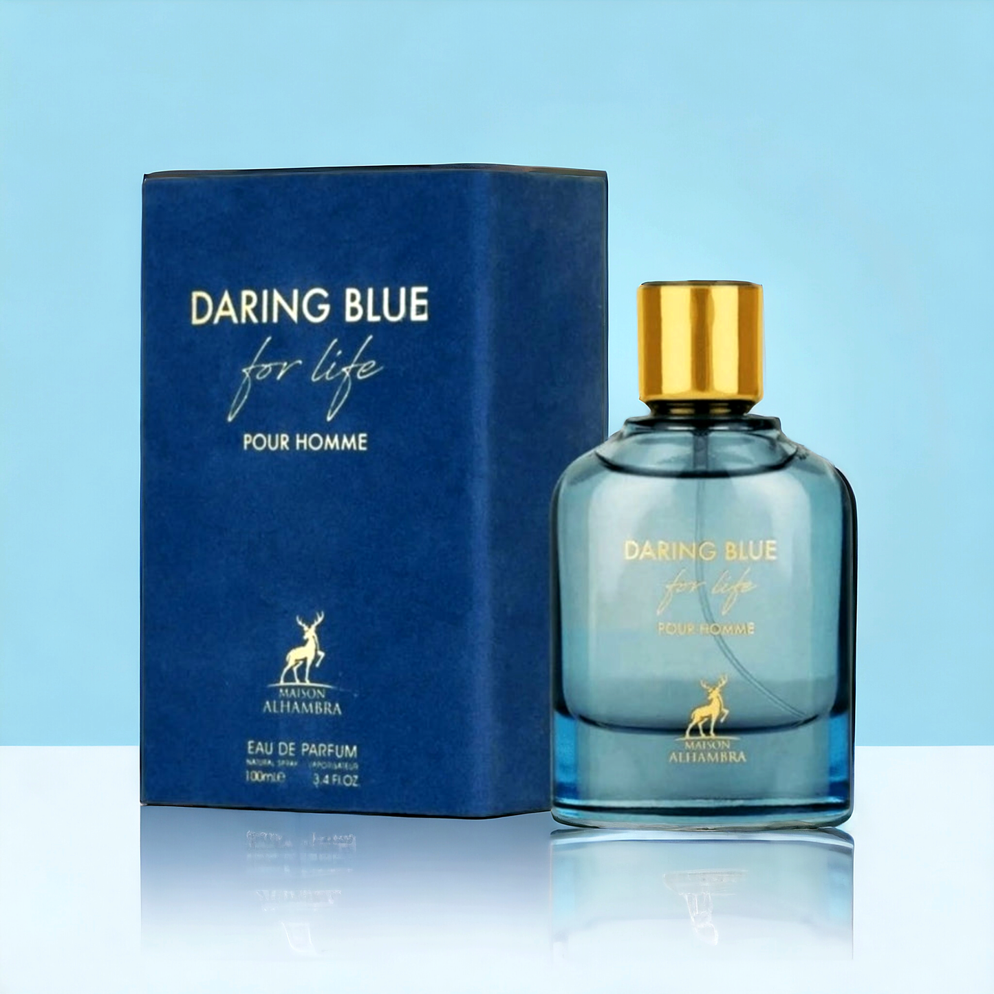 Daring Blue For Life 100ml Maison Alhambra - Perfume For Men