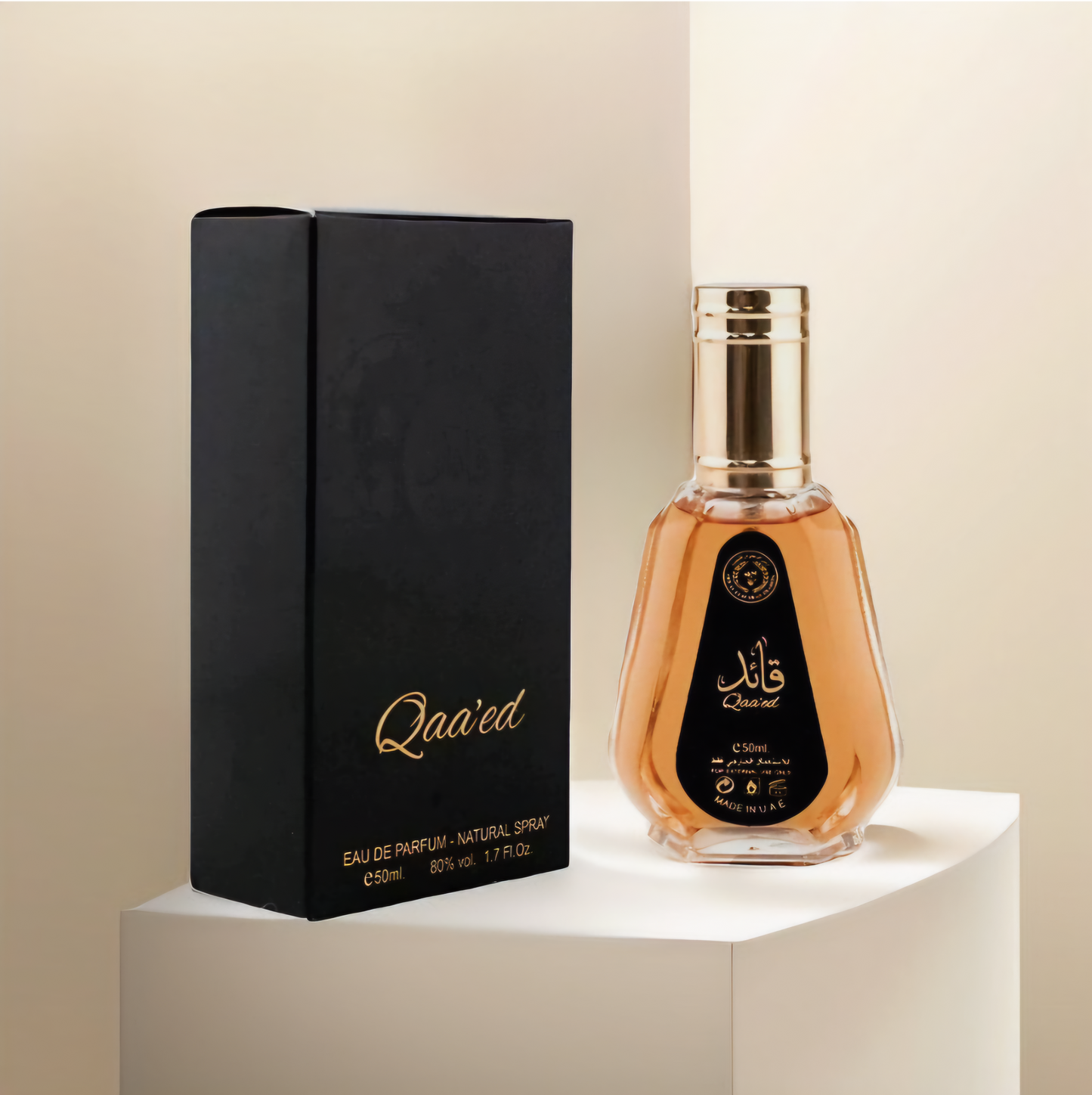 Qaa'ed 50ml Ard Al Zaafaran - Charming Men's Perfume