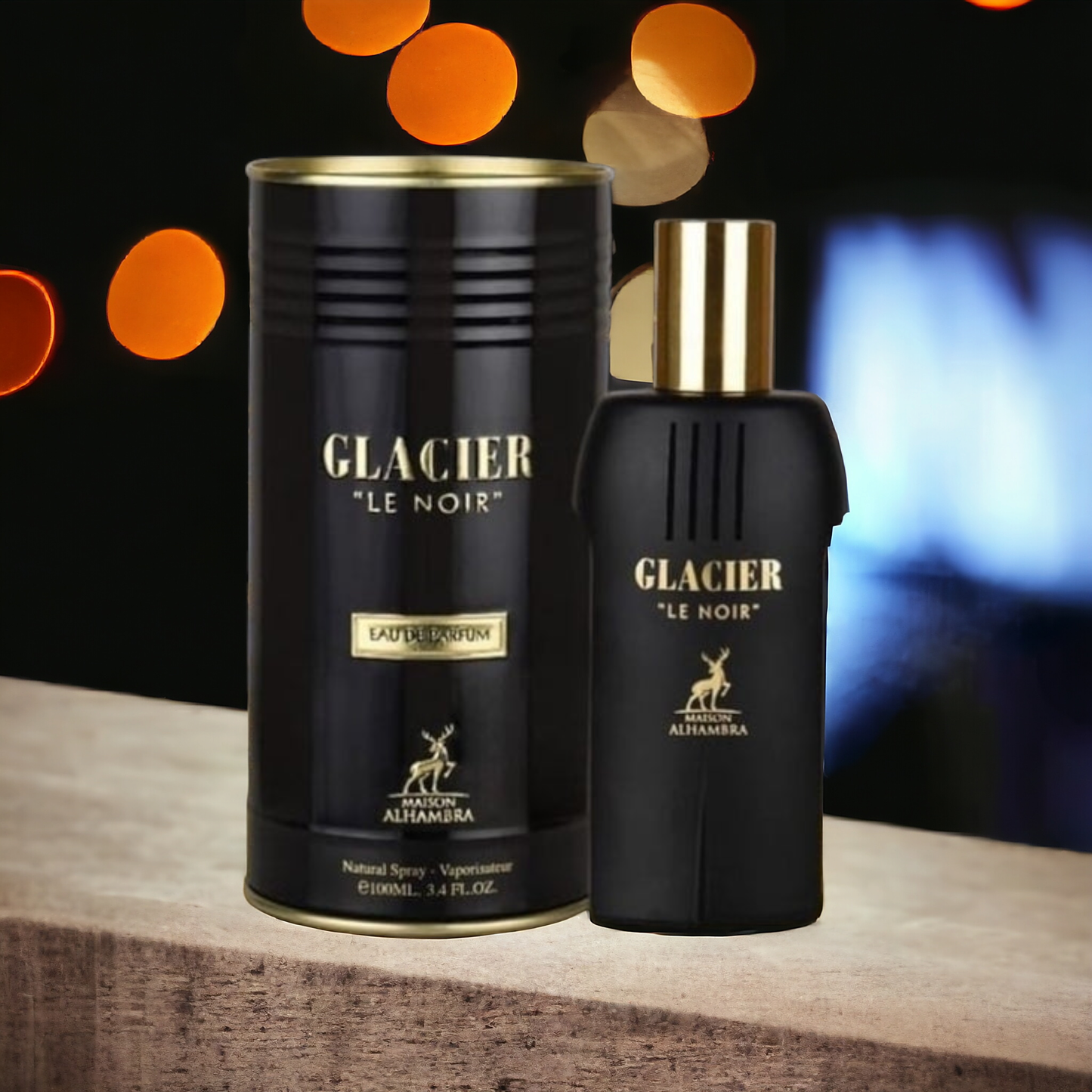 Glacier Le Noir 100ml Maison Alhambra - Perfume For Men