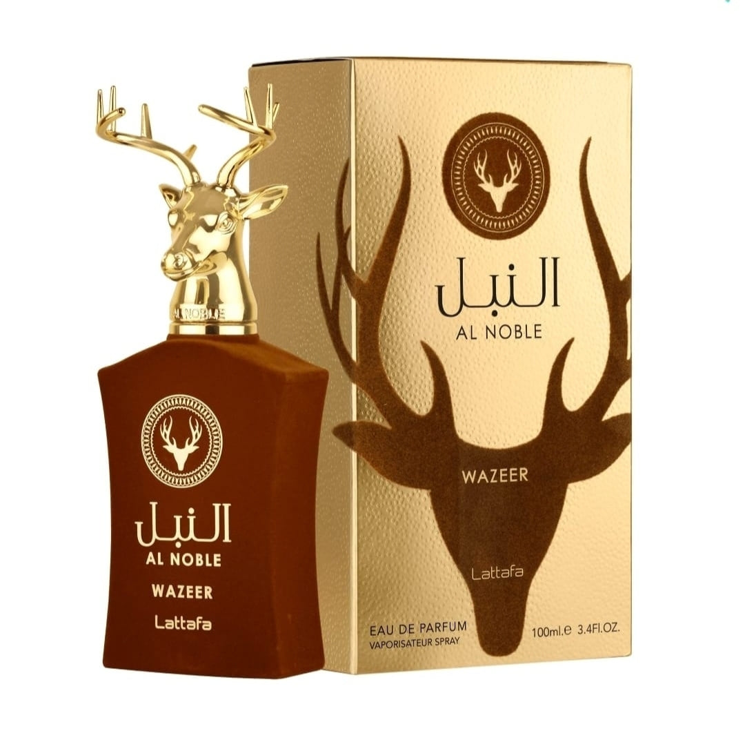 Al Noble Wazeer 100ml Lattafa - A Charming Fragrance For Men And Women