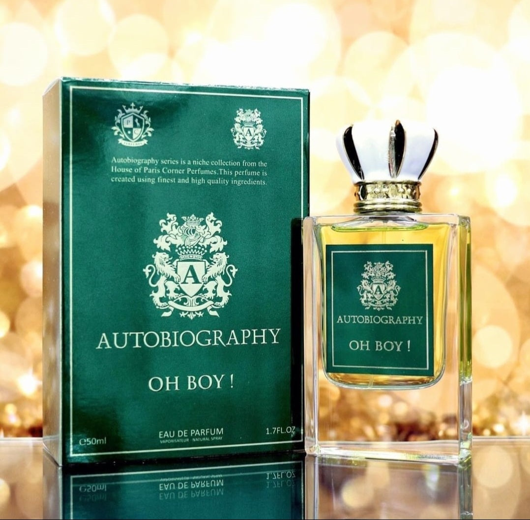 Oh Boy! 50ml AutoBiography - Long_lasting Perfume For Men And Women